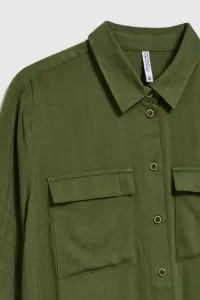 Marisse Women's Shirt L-Ko-4314 Khaki