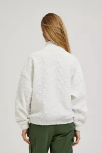 Marisse Women's Sweatshirt L-Bl-4318 Off White
