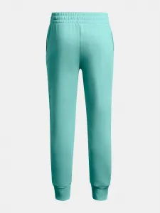 Tyrkysové tepláky Under Armour UA Rival Fleece Joggers