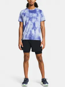 Čierne športové kraťasy Under Armour UA LAUNCH 5'' 2-IN-1 SHORTS