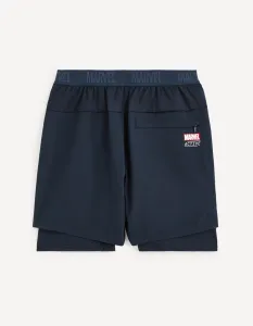 CELIO LGOMARVSH Pánske kraťasy, tmavo modrá, veľkosť