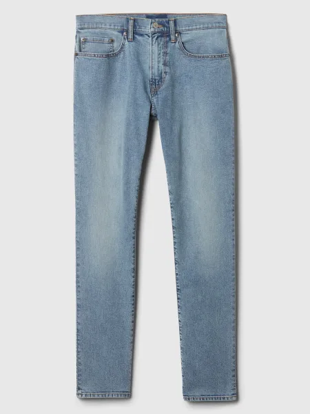 Svetlomodré pánske slim fit rifle GAP Gapflex