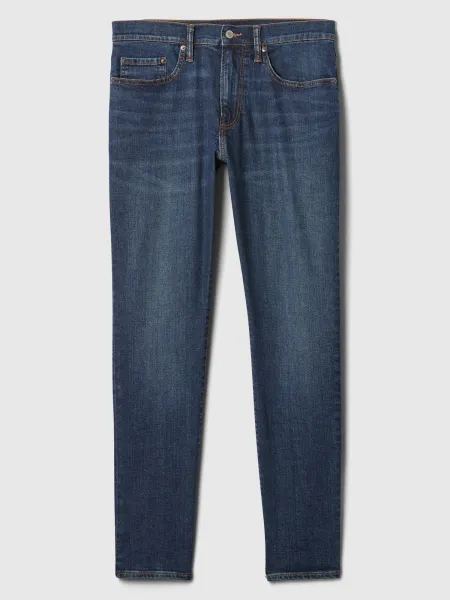 Tmavomodré pánske slim fit rifle GAP Gapflex