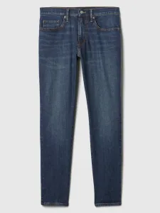 Tmavomodré pánske slim fit rifle GAP Gapflex