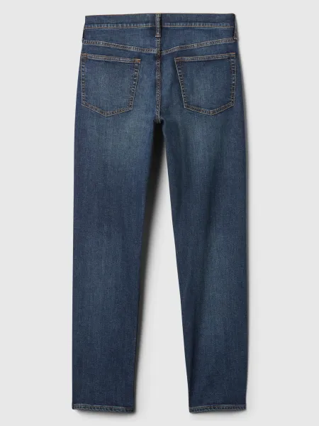 Tmavomodré pánske slim fit rifle GAP Gapflex
