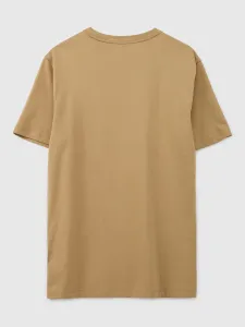 Hnedé pánske tričko s logom GAP