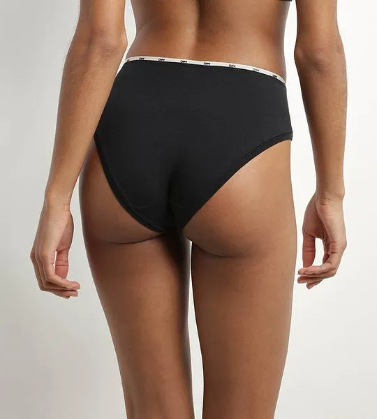 DIM ICONS MIDI BRIEF - Dámske nohavičky - čierna