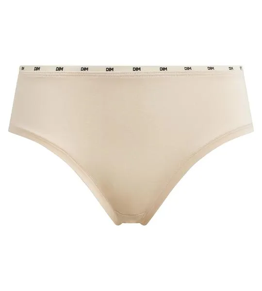 DIM ICONS MIDI BRIEF - Dámske nohavičky - smotanová
