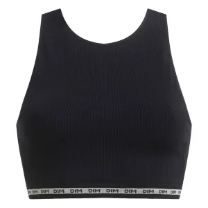 DIM ICONS WIREFREE CROP TOP - Dámsky top - čierna