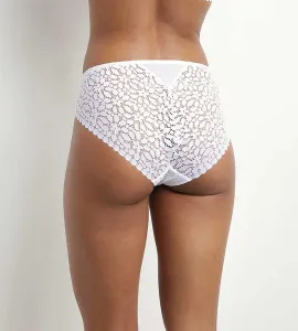 DIM DAILY DENTELLE BRIEF - Dámske nohavičky - biela