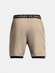 Svetlo hnedé športové kraťasy Under Armour UA Vanish Woven 2in1 Sts