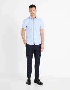 Celio Striped slim shirt Fasanuremc - Men's