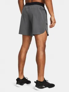 Tmavosivé športové kraťasy Under Armour UA Peak Woven Shorts