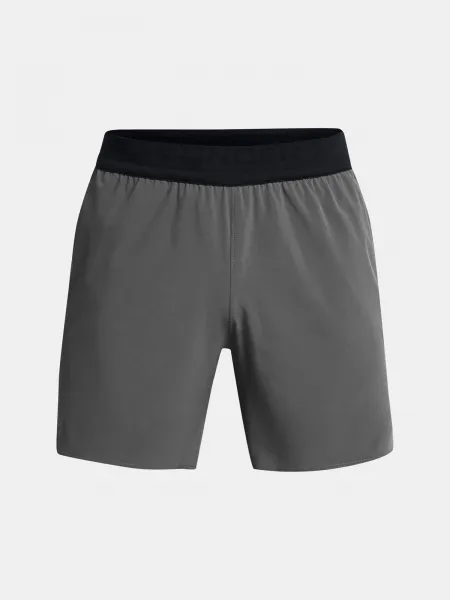 Tmavosivé športové kraťasy Under Armour UA Peak Woven Shorts