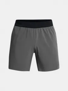Tmavosivé športové kraťasy Under Armour UA Peak Woven Shorts