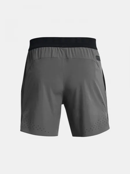 Tmavosivé športové kraťasy Under Armour UA Peak Woven Shorts