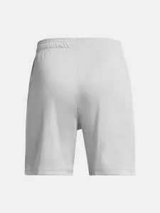Svetlosivé športové kraťasy Under Armour UA Tech Logo Shorts
