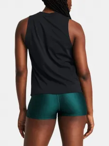 Čierne športové tielko Under Armour Campus Muscle Tank