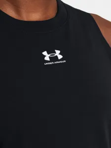 Čierne športové tielko Under Armour Campus Muscle Tank