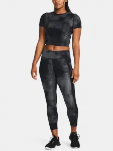 Čierne športové legíny Under Armour UA Fly Fast Ankle Prt Tights