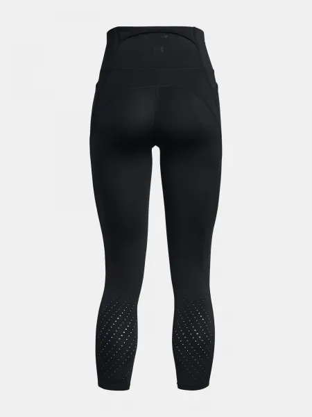 Čierne športové legíny Under Armour UA Launch Elite Ankle Tights