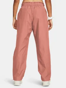 Ružové športové nohavice Under Armour UA Rush OS Woven Pant