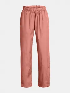 Ružové športové nohavice Under Armour UA Rush OS Woven Pant