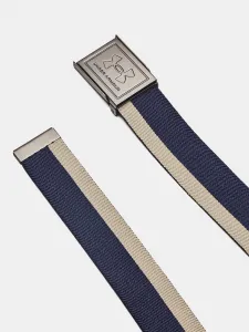 Tmavomodrý obojstranný opasok Under Armour M Stretch Webbing Belt