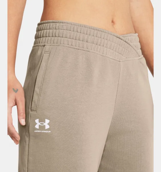Under Armour Rival Terry Crop Wide Leg Women's Sweatpants