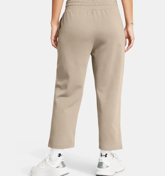 Under Armour Rival Terry Crop Wide Leg Women's Sweatpants