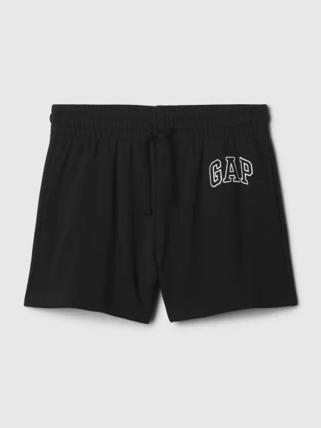 Čierne dámske teplákové kraťasy GAP