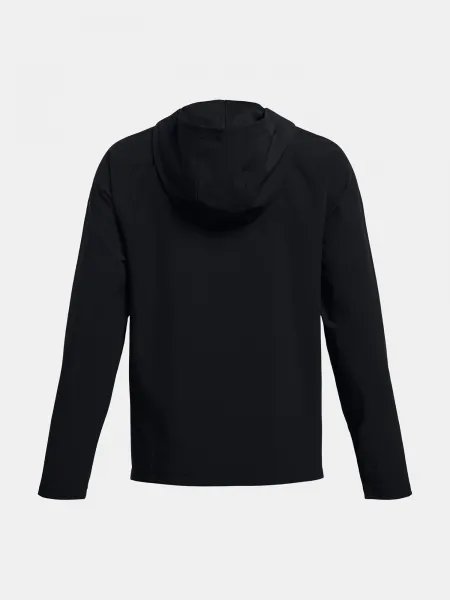 Čierna chlapčenská bunda Under Armour UA B Unstoppable Full Zip