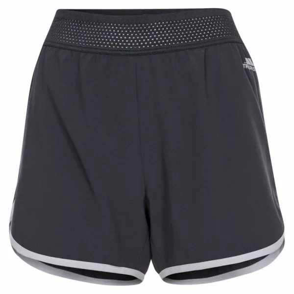 Women's Trespass Sadie Running Shorts in Black