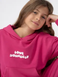 Girl's cotton sweatshirt
