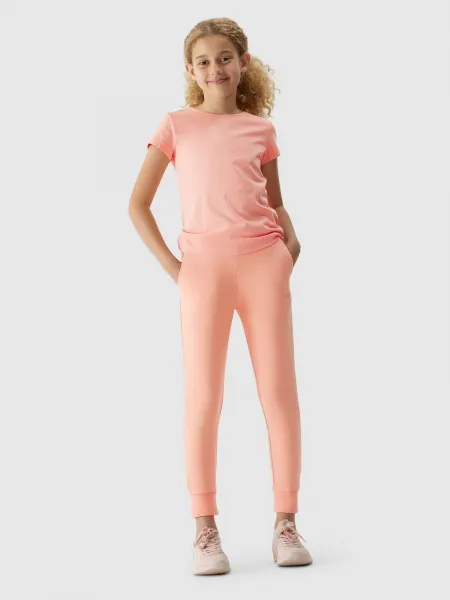 Girls' cotton sweatpants