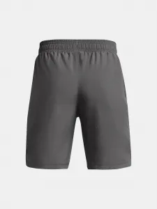 Šedé chlapčenské kraťasy Under Armour UA Woven Wdmk