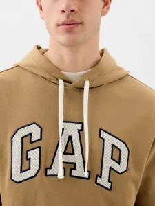 Hnedá pánska mikina s kapucňou GAP