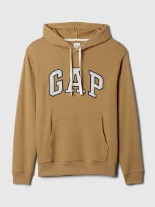 Hnedá pánska mikina s kapucňou GAP