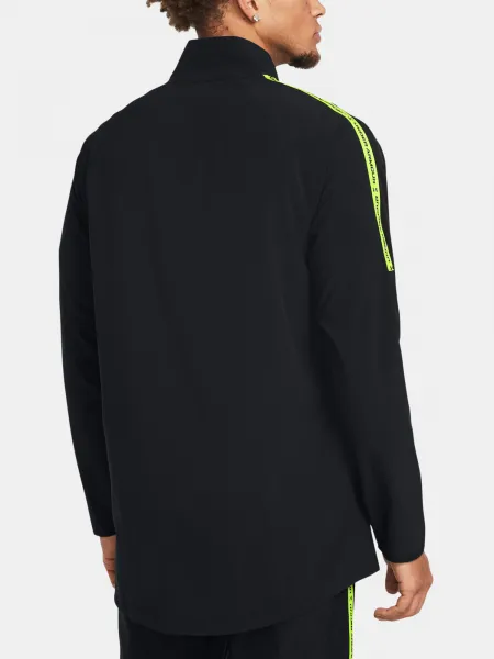 Čierna pánska športová bunda Under Armour UA M's Ch. Pre Jacket