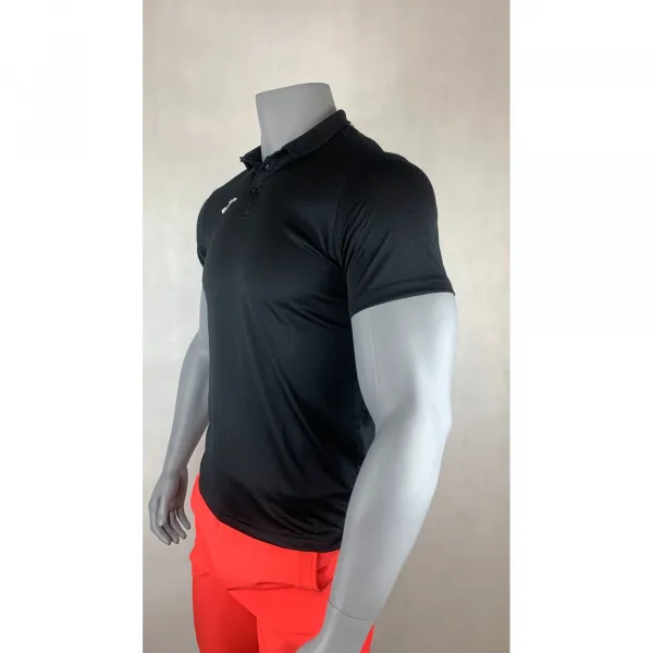 Men's Polo Shirt Joma Polo Shirt Hobby Black S/S