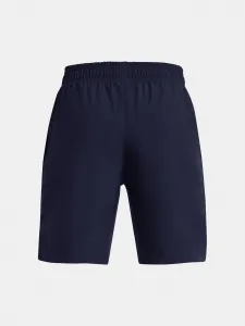 Tmavomodré chlapčenské kraťasy Under Armour UA Woven Wdmk