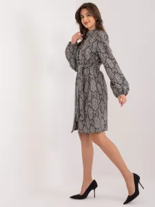 Dress-LK-SK-509526-1.06-grey-black