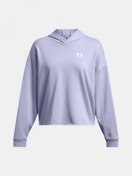 Svetlo fialová dámska športová mikina Under Armour UA Rival Terry OS Hoodie