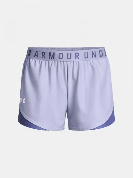 Svetlo fialové dámske športové kraťasy Under Armour Play Up Shorts 3.0