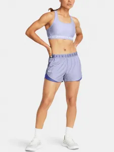 Svetlo fialové dámske športové kraťasy Under Armour Play Up Shorts 3.0