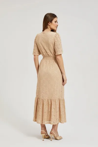 Marisse Women's Dress L-Su-4320 Beige
