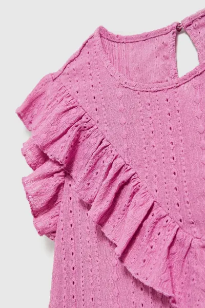 Marisse Women's Blouse L-Ts-4347 D.Pink