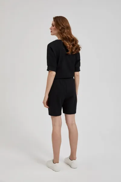 Marisse Women's Shorts L-Sh-4301 Black