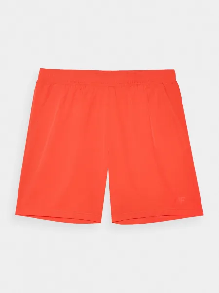 Men's Sports Shorts Made of 4F Recycled Materials - Orange