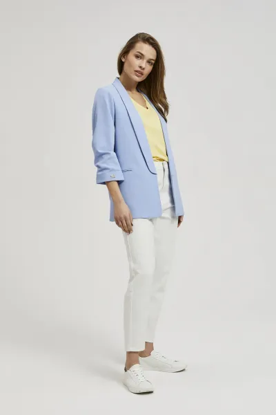 Marisse Women's Jacket L-Mr-4307 L.Blue